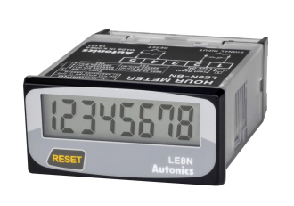 Horometro Digital Autonics Ref: LE8N BN MARCA AUTONICS