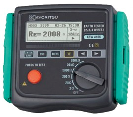Telurometro Digital Marca: Kyoritsu Modelo: 4106