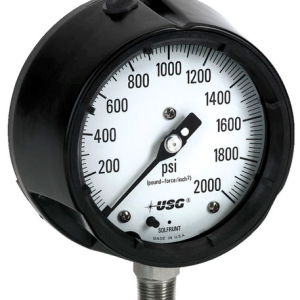 MANÓMETRO INDICADOR DE PRESIÓN DE 0 - 2000 PSI MARCA BOURDON