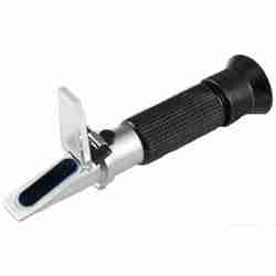 REFRACTOMETRO MANUAL ESCALA 0 10 % BRIX CON ATC MODELO: FG 101