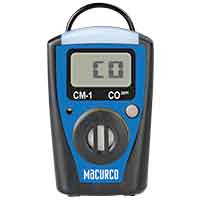 Detector de Gas (CO) MACURCO CM-1XLS Gas Monitor, LCD, CO 0-995 PPM