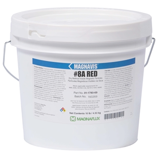 POLVO MAGNETICO, METODO SECO, REF: 8A RED X 10 Lb, MARCA: MAGNAFLUX
