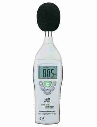SONOMETRO IEC61672-1 TIPO II MARCA: CEM, MODELO DT-805