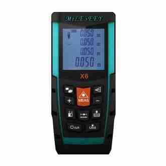 Medidor de Longitud Laser de rango de 0 a 100 metros Modelo: X6 Marca: Mileseey