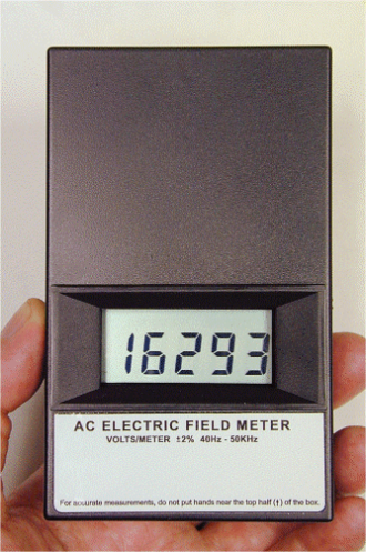 Medidor de Campo Eléctrico AC MARCA ALPHALAB INC