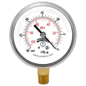 INDICADOR DE PRESION DE VACIO MARCA WINTERS