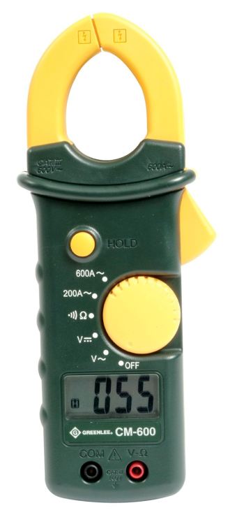 PINZA AMPERIMETRICA GREENLE CM-600