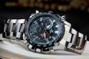Reloj alta resolución espía cámara DVRMillitary CLASE MP3