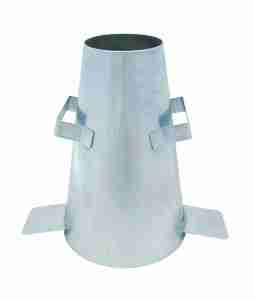 CONO PARA TOMA DE SLUMP DEL CONCRETO