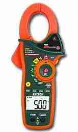 Pinza amperimétrica EXTECH EX820 de 1000 A AC / 600V AC/DC