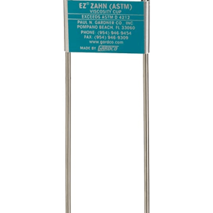 Copa Zahn No. 4 Calibrada Marca: Gardco