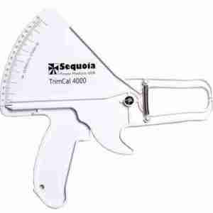 ADIPOMETRO MEDIDOR DE GRASA CORPORAL 0-80 mms GRANDE BLANCO