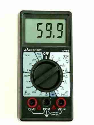 MULTIMETRO AUTOMOTRIZ DIGITAL MARCA: ACTRON MODELO: 7676