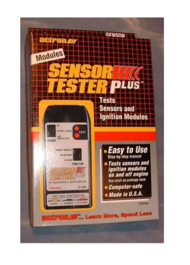 PROBADOR DE SENSORES Y MODULOS DE ENCENDIDO MARCA ACTRON MODELO:CP 9080