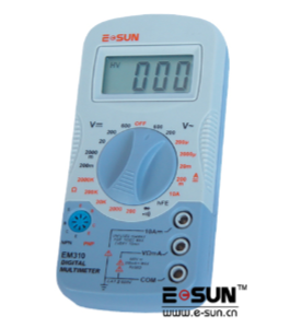 MULTIMETRO DIGITAL MARCA E SUN MODELO EM 310