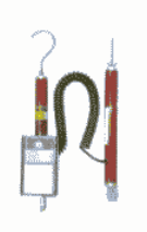 KILOVOLTIMETRO 0 - 20 KV CON GANCHOS MARCA HASTINGS 6706
