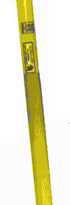 SOPORTE AISLADO DE POSTE 3 METROS X 2 PULGADAS MARCA HASTINGS MODELO 6775-10