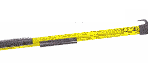 PERTIGA FIJA MANO MECANICA 3.80 METROS MARCA HASTINGS MODEL 8112