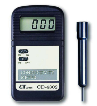 CONDUCTIMETRO DIGITAL MARCA LUTRON MODELO CD 4302