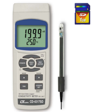 CONDUCTIMETRO DIGITAL MARCA LUTRON MODELO CD 4317 SD