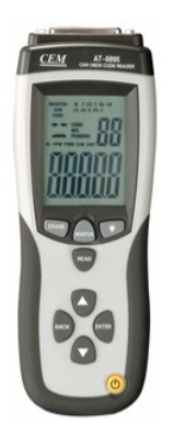 LECTOR DIGITAL DE CODIGOS OBD II AUTOMOTRIZ MARCA CEM MODELO AT-8895