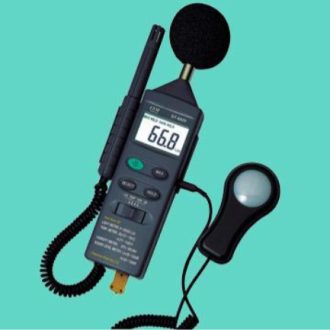 LUXOMETRO, SONOMETRO, TERMOMETRO MARCA CEM MODELO DT 8820