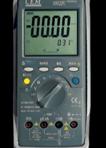 MULTIMETRO DIGITAL MARCA CEM MODELO DT-9932F