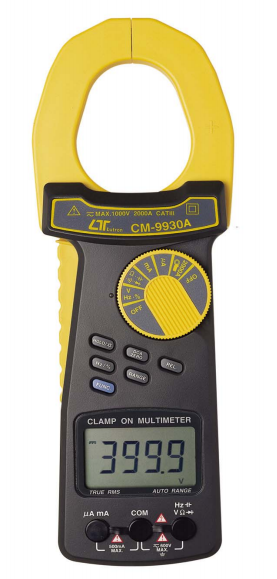 PINZA VOLTIAMPERIMETRICA DIGITAL 2000 AMPS MARCA LUTRON MODELO CM 9930