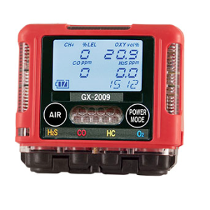 MONITOR DE ESPACIO REDUCIDO DE CUATRO GASES MÁS PEQUEÑO MARCA RKI INSTRUMENTS MODELO GX 2009