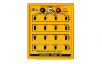 CAJA PATRON DE INDUCTANCIA 10 Micro H - 111,1 mh MARCA LUTRON MODELO LBOX-405