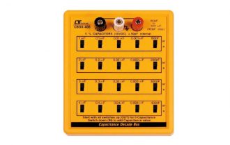 CAJA PATRON DE CAPACITANCIA 100 PF- 11,111 mf MARCA LUTRON MODELO CBOX 406