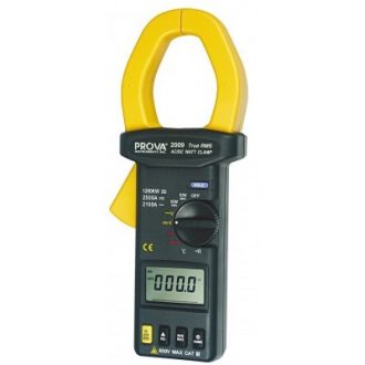 PINZA DIGITAL 2500 AMP. AC/DC TRUE. RMS MARCA PROVA MODELO 2009