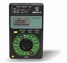 MULTIMETRO DIGITAL/ANALOGO 3 3/4 CAP. FREC MARCA RISHBAH MODELO MAX 12