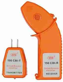 IDENTIFICADOR DE INTERRUPTORES EN LINEAS ENERGIZADAS 110 VAC MARCA SEW MODELO 190 CBI