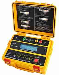 MEDIDOR DE TIERRAS DIGITAL 0 - 2000 OHMS MARCA SEW MODELO 4235 ER