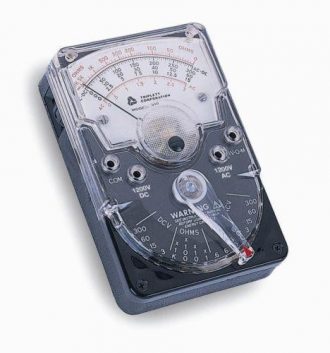 MULTIMETRO ANALOGO 1200 VAC/DC 5000OHMS/VOLTIO MARCA TRIPLETT MODELO T 310