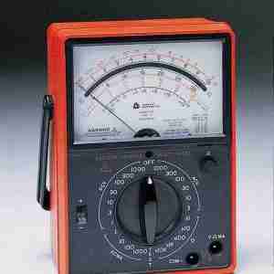 MULTIMETRO ANALOGO 28 RANGOS 1000VAC/DC MARCA TRIPLETT MODELO T 60