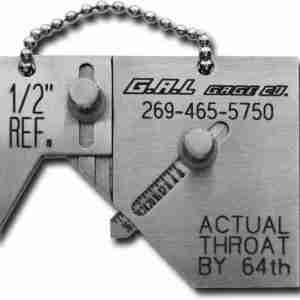 Medidor de soldadura de zócalo "Mini Sub" Marca Gal Gage Cat 14
