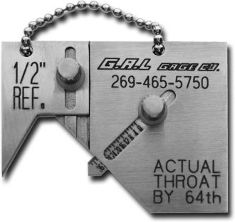 Medidor de soldadura de zócalo "Mini Sub" Marca Gal Gage Cat 14