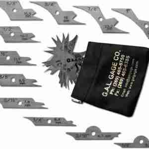 Llaves de soldadura de mini filete Marca Gal Gage Cat 16