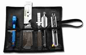 Kit de herramientas de bolsa envolvente Marca Gal Gage Cat 12P