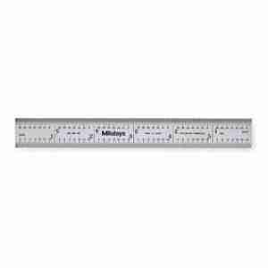Regla de acero Semi-Flex 12 "X 300 mm Ref. 182-305