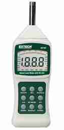 Medidor de sonido digital y calibrador de sonido de Extech Modelo