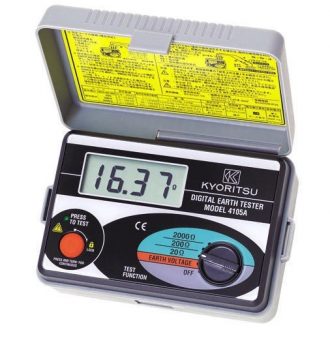 Telurometro digital, Marca: Kyoritsu, modelo: 4105A