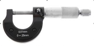 MICROMETRO EXTERIORES DE 1 IN CON ESCALA MINIMA DE 0,001 IN Marca Baker Modelo MMA 25