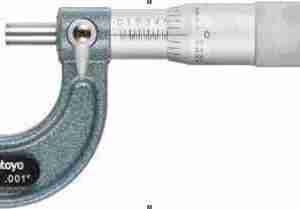 MICROMETRO EXTERIORES DE 1 IN CON ESCALA MINIMA DE 0,001 IN Marca: MITUTOYO Modelo 103-137