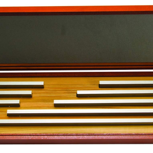 ACERO RECTANGULAR LARGO CALIBRE BLOCK SET, ASME GRADO 0, MÉTRICO 8, MITUTOYO, 516-115-26