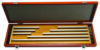 ACERO RECTANGULAR LARGO CALIBRE BLOCK SET, ASME GRADO 0, MÉTRICO 8, MITUTOYO, 516-115-26