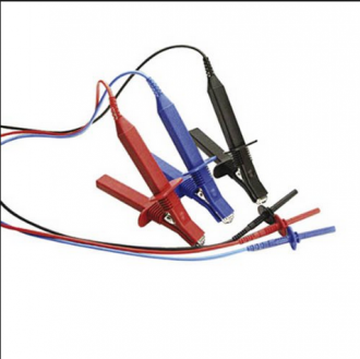 JUEGO DE PUNTAS DE PROBADOR HV DE AISLAMIENTO MEGGER PARA USAR CON IT510/2, METREL, 1002-648