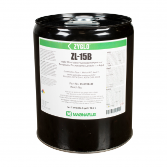 PENETRANTE FLUORESCENTE LAVABLE CON AGUA, MAGNAFLUX, ZYGLO ZL 15B
